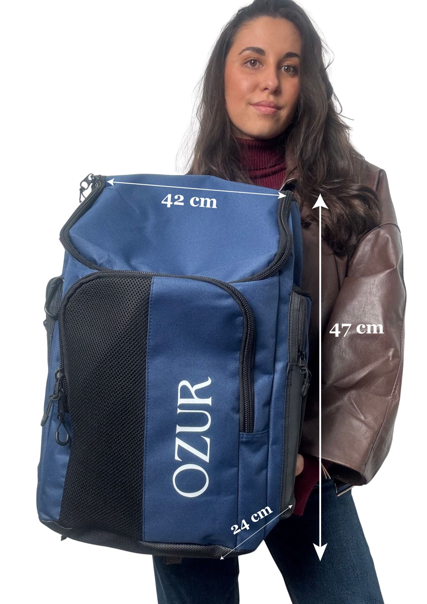 Sac à dos bleu Ozur